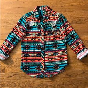 Vintage southwest flannel jacket
